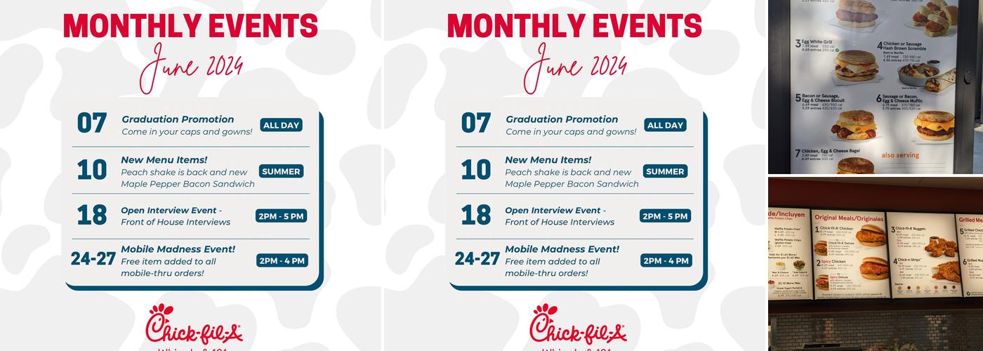 Chick-fil-A Menu