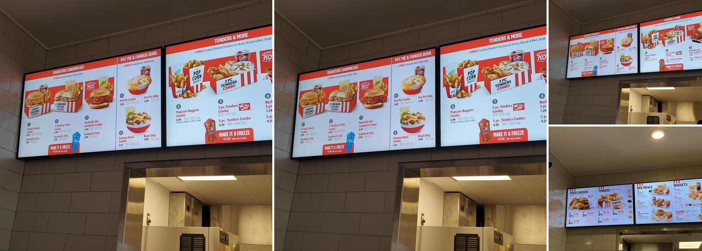 KFC Menu