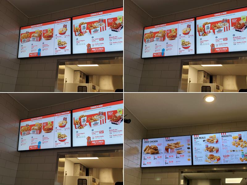 KFC Menu