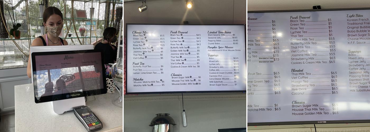 Love At First Sip Menu