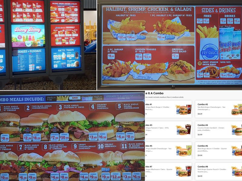 Arctic Circle Menu