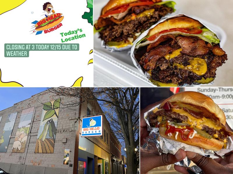 Big Head Burger 324 W 4th St, Waterloo