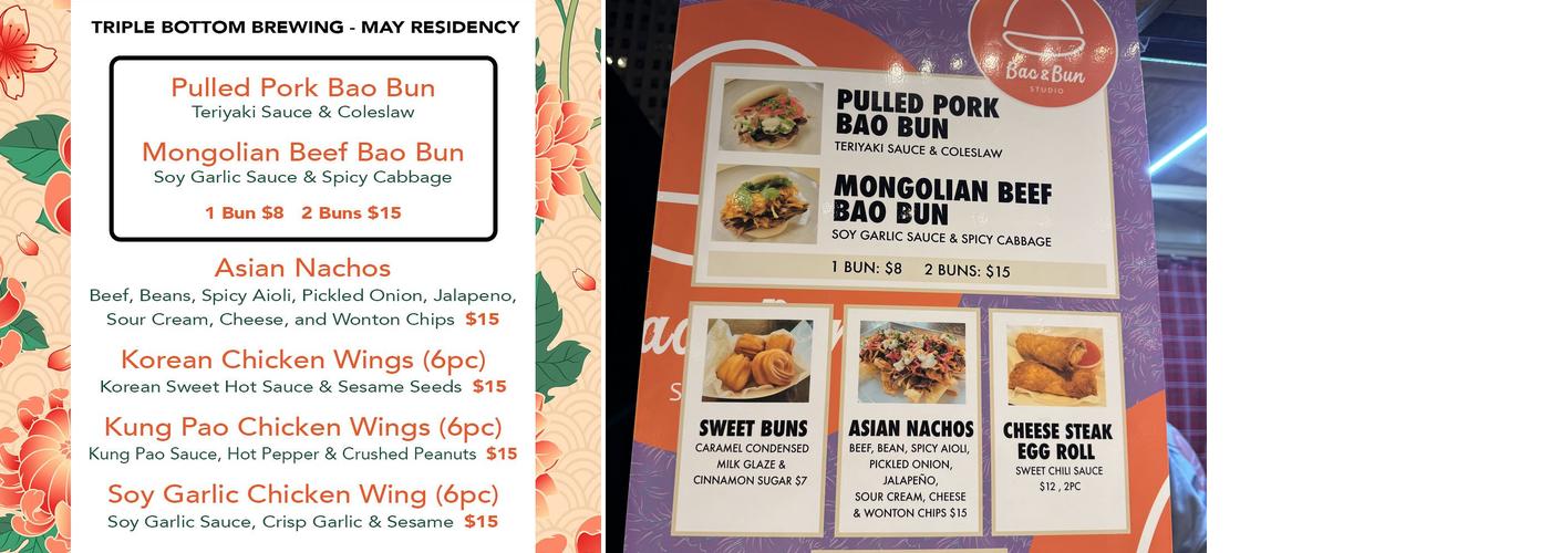 Bao & Bun Studio Menu
