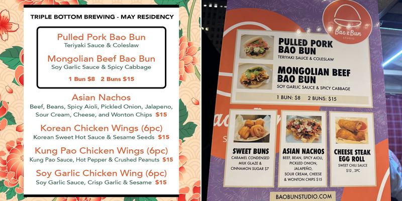 Bao & Bun Studio Menu