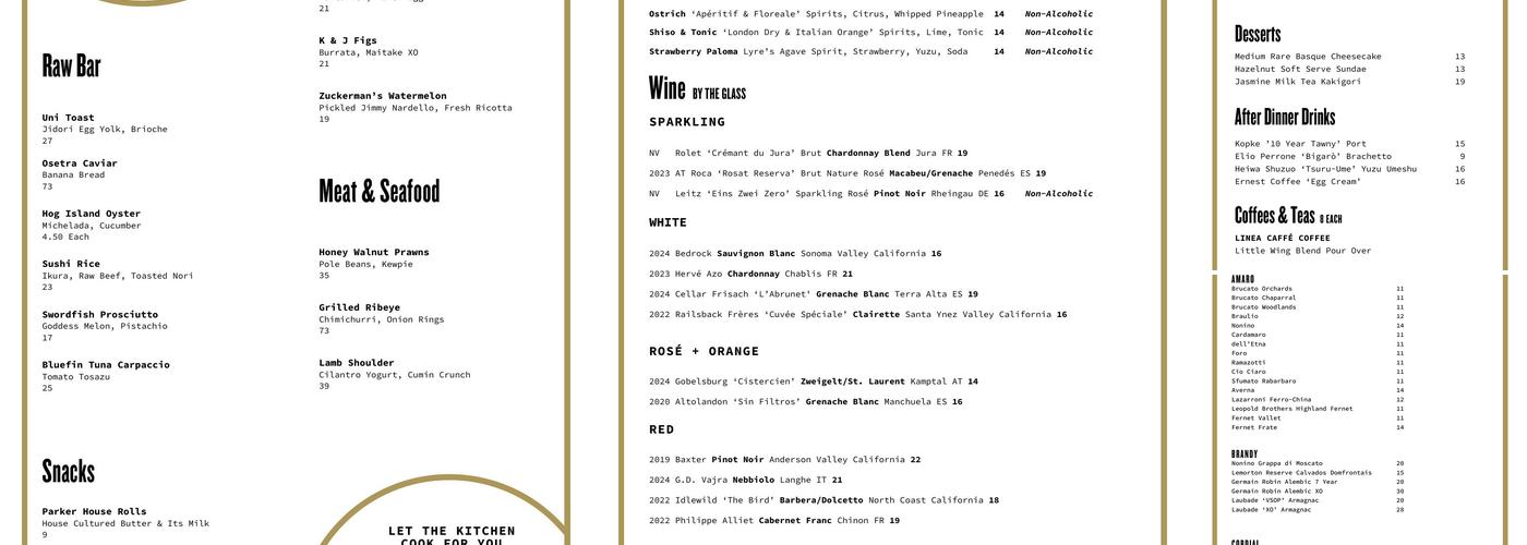 Ernest Menu