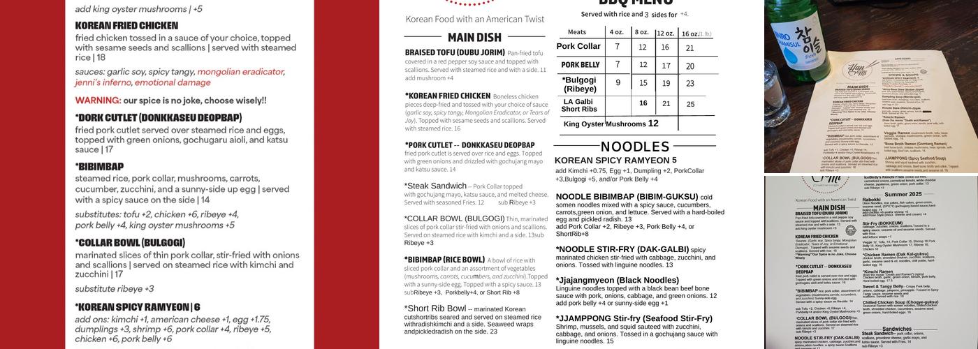 Han-Mi Menu