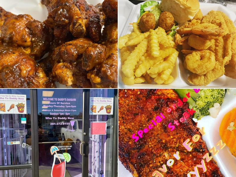 Daddy's Daiquiris n Grub 8950 Will Clayton Pkwy suite M, Humble