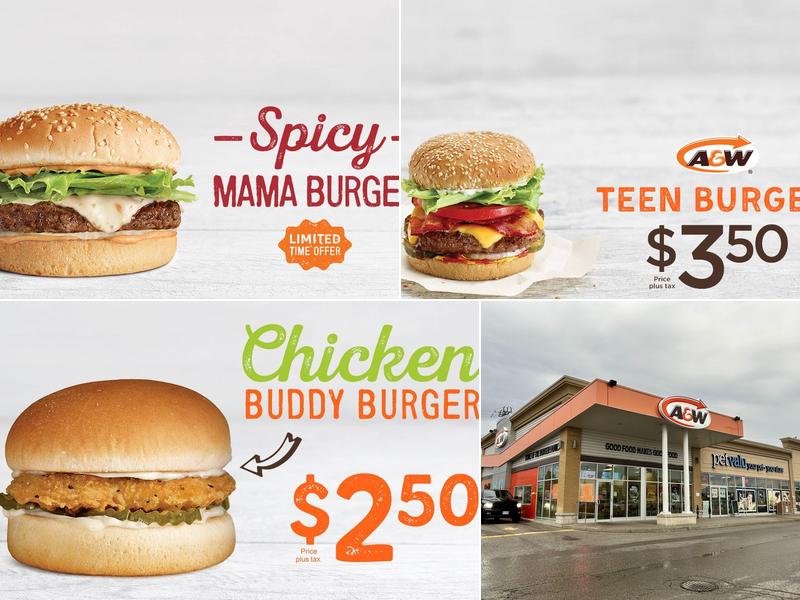 A&W Canada 5949 Baldwin St S, Whitby