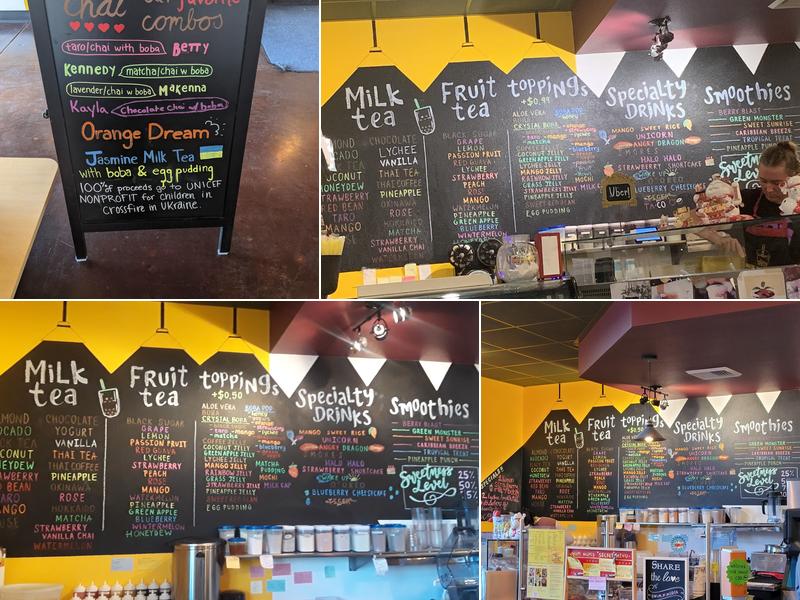 NUM NUM BOBA Menu