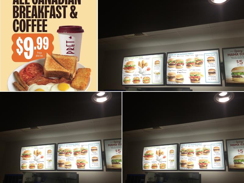 A&W Canada Menu