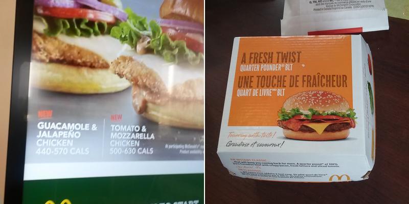McDonald’s Menu