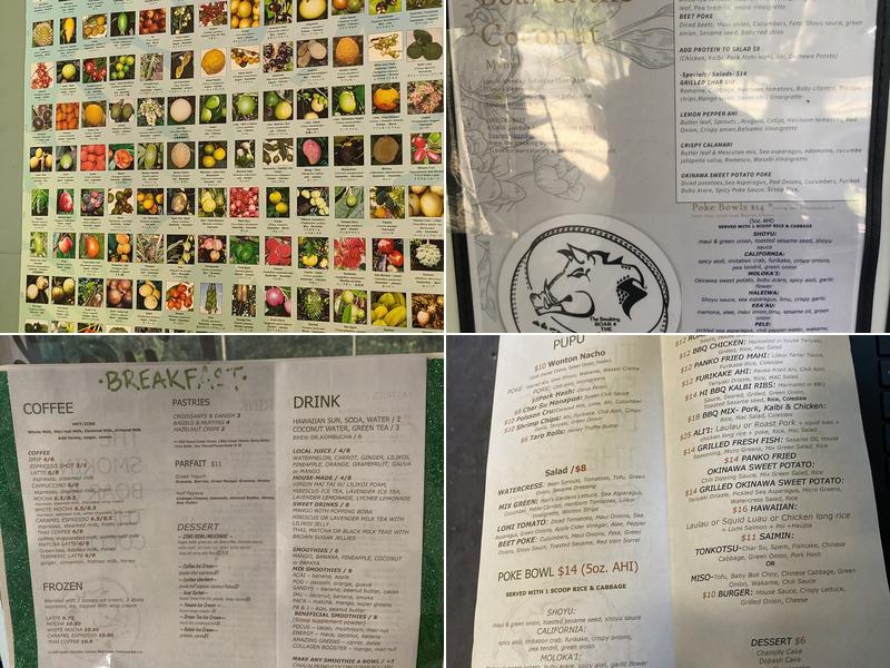 The Smoking Boar and the Coconut Menu