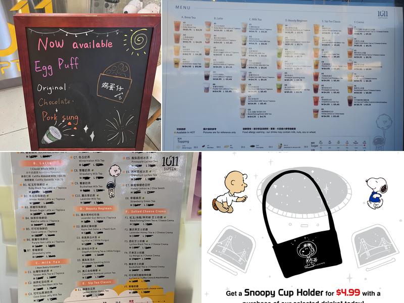 1011 Sip TEA SF Menu