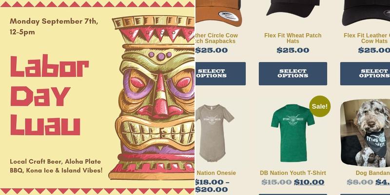 Dying Breed Brewing Menu