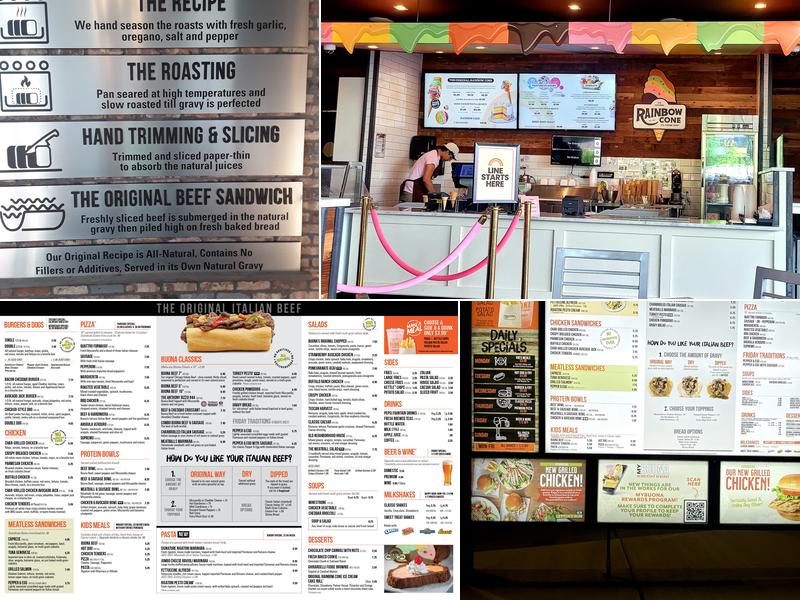 Buona Menu