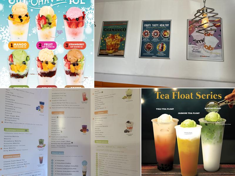 Its Boba Time Menu