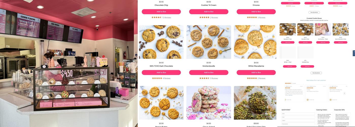 Cookiez By Sara Menu