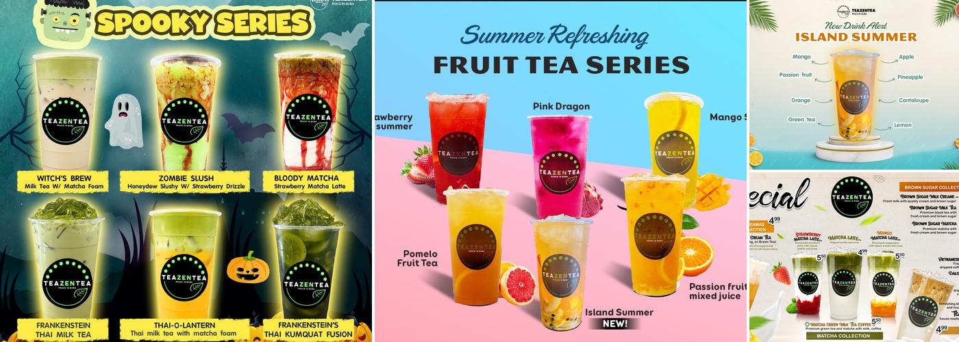 TEAZENTEA Menu