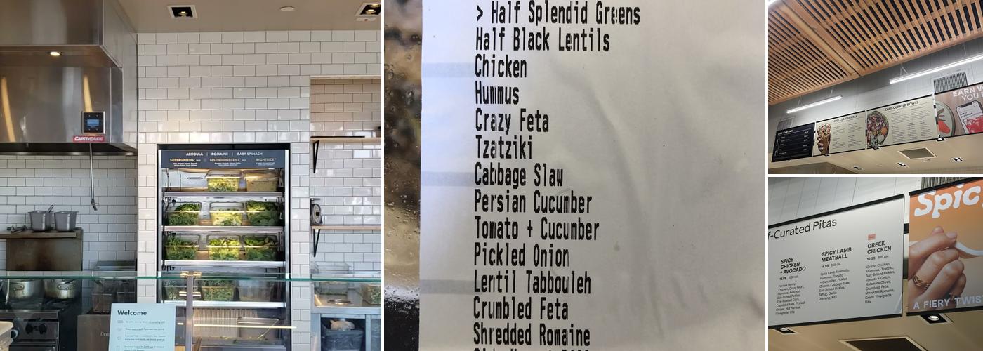 CAVA Menu