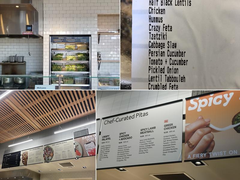 CAVA Menu