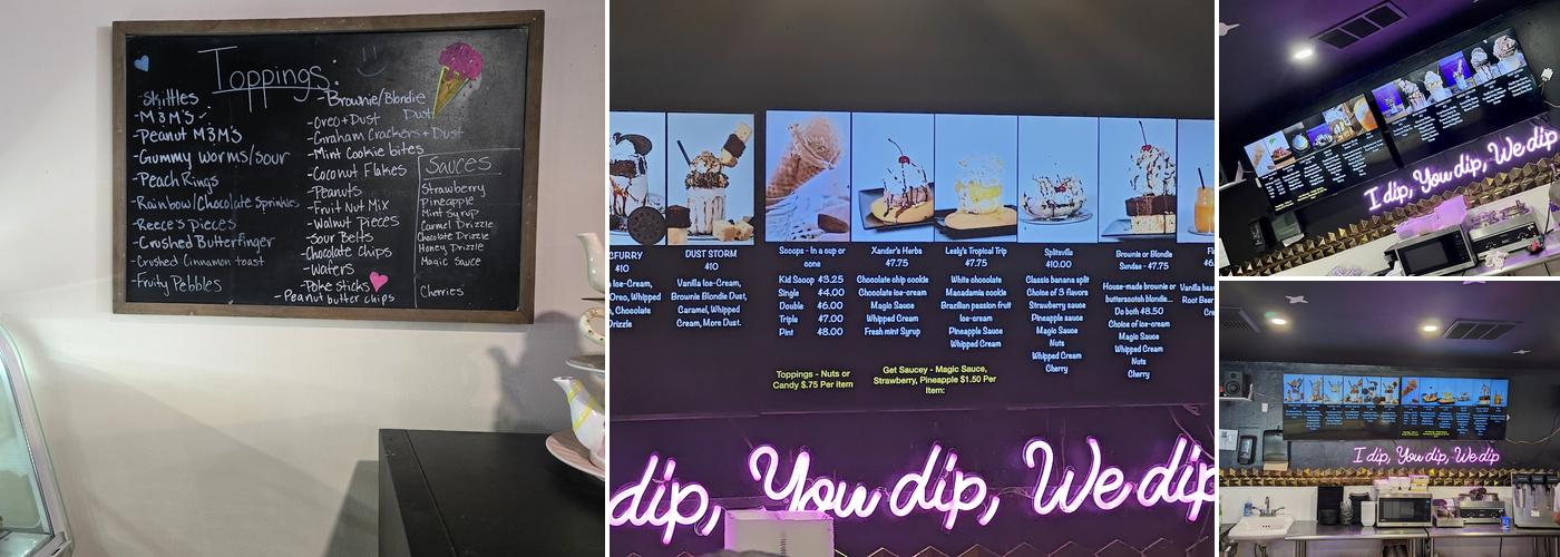 Black Rock Desserts and Creamery Menu