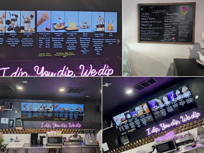 Black Rock Desserts and Creamery Menu