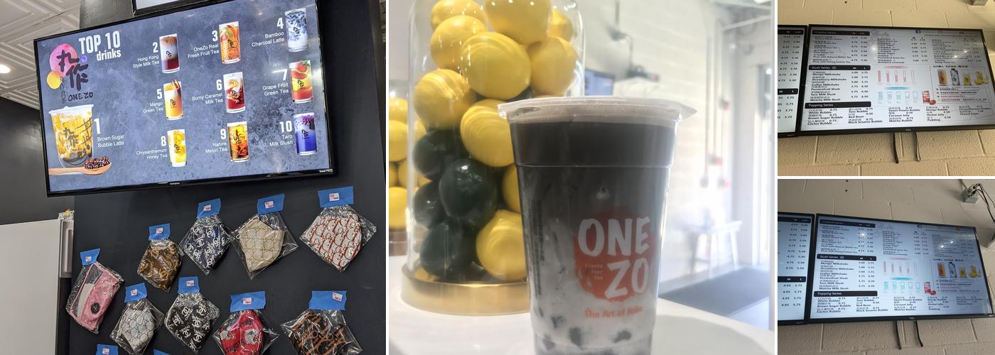 OneZo Worcester Menu