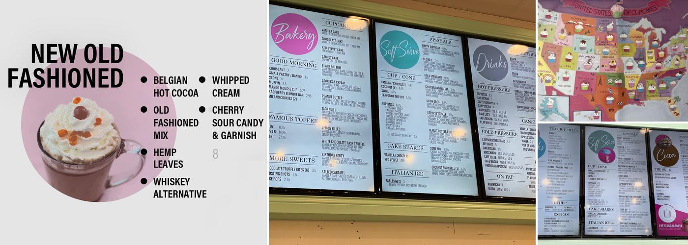 HEY SUGAR Menu