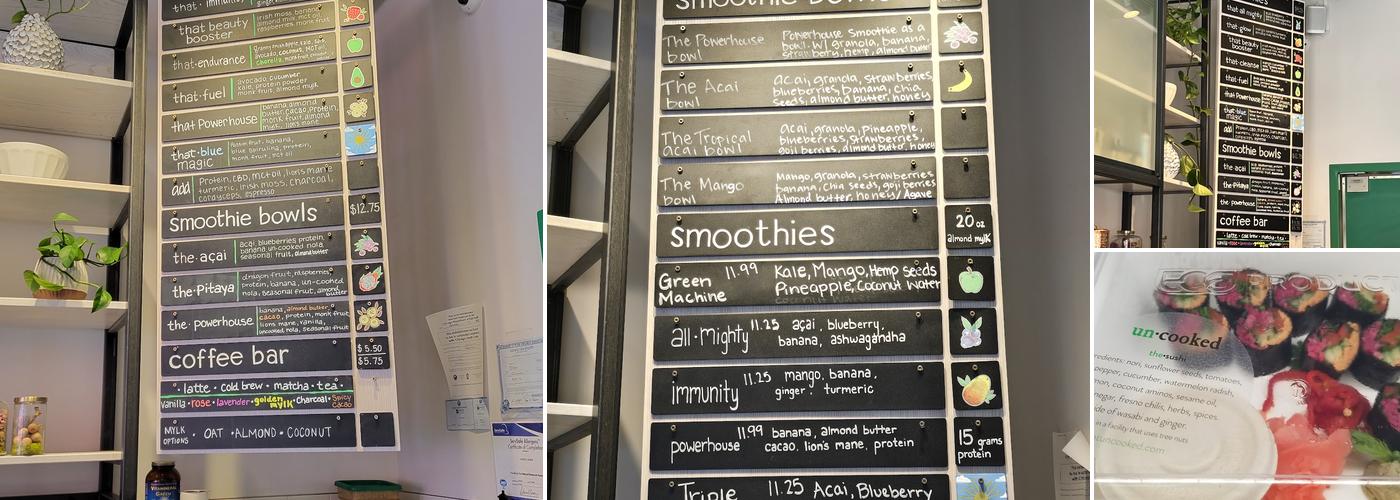 Sundrip Menu