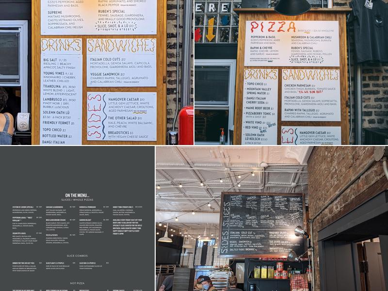 Pizza Friendly Pizza Menu