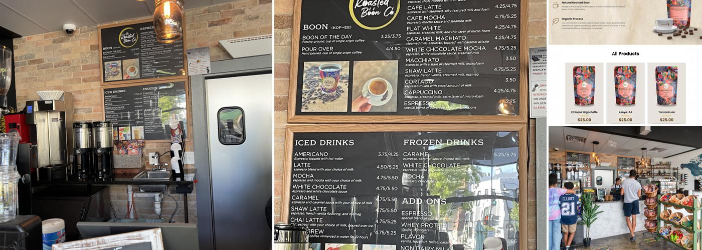 The Roasted Boon Co. Menu
