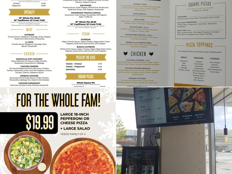 Wiseguy Pizza Menu