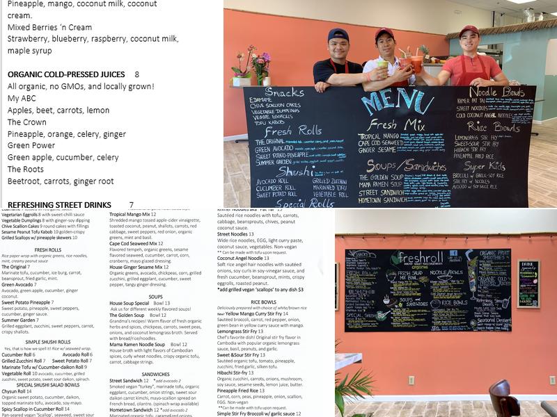 freshroll Menu