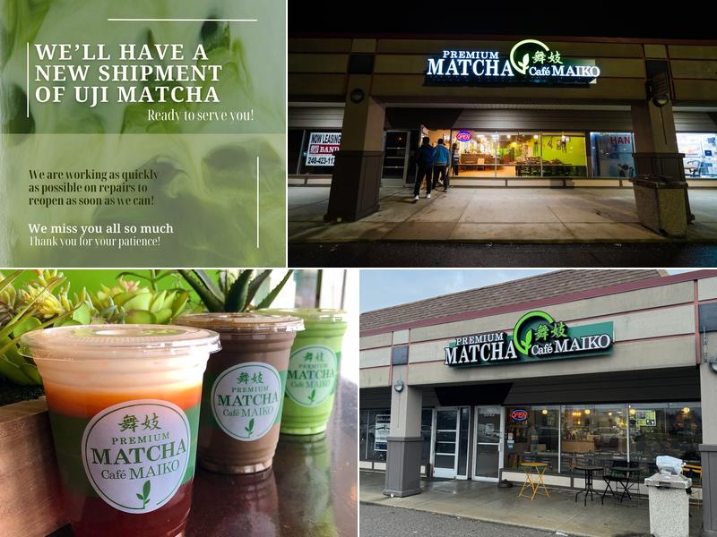 Premium Matcha Cafe Maiko