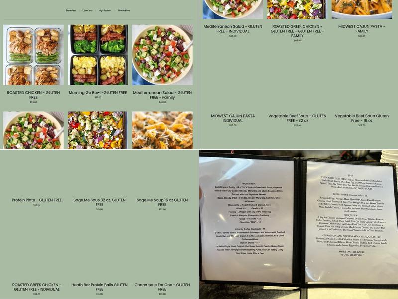 Split Social Kitchen Menu