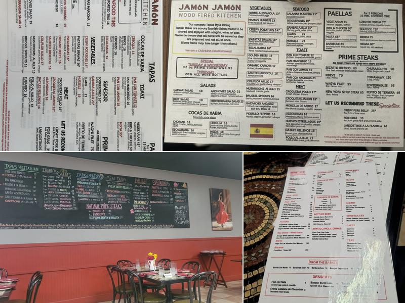 JAMÓN JAMÓN Menu