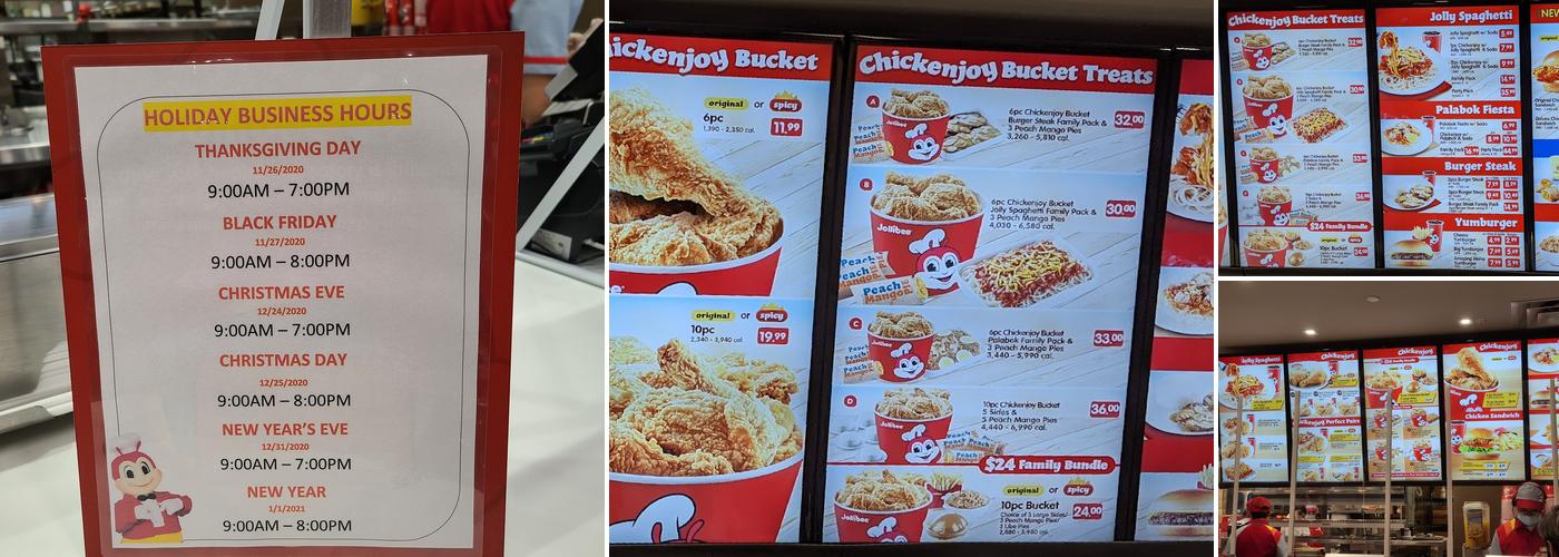 Jollibee Menu