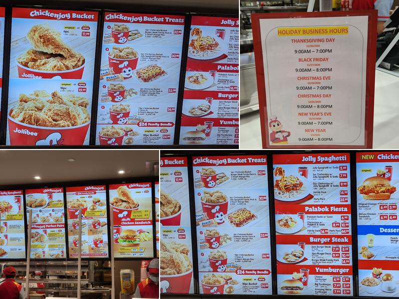 Jollibee Menu