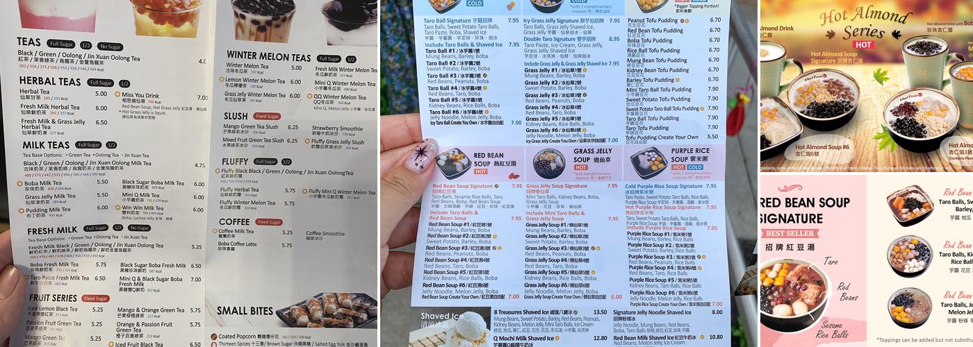 Meet Fresh Menu