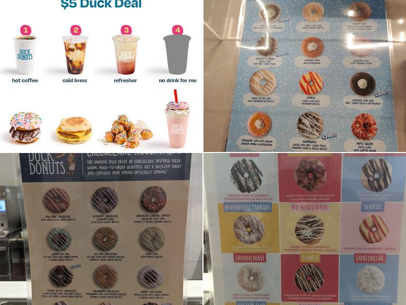 Duck Donuts Menu