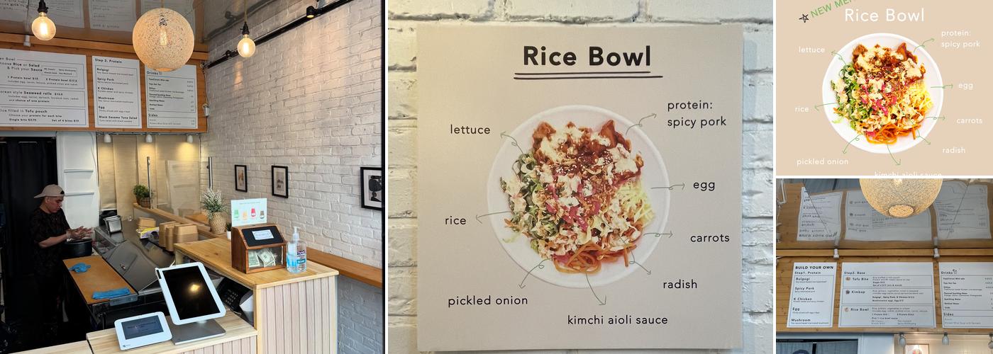 Rice Kitchen Menu