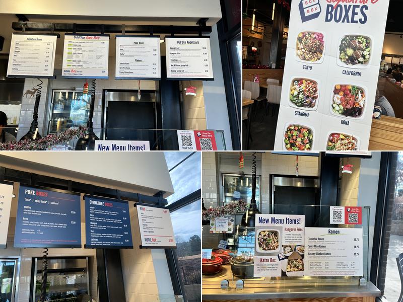 bul box Menu