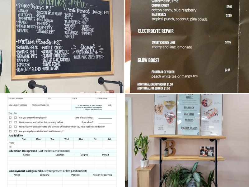 Blend Cafe Menu