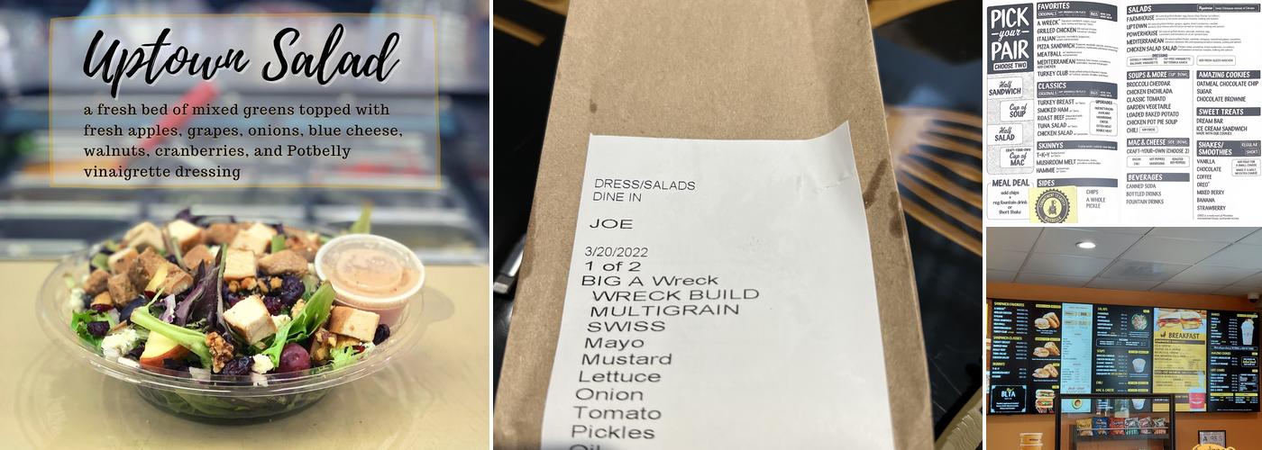 Potbelly Menu