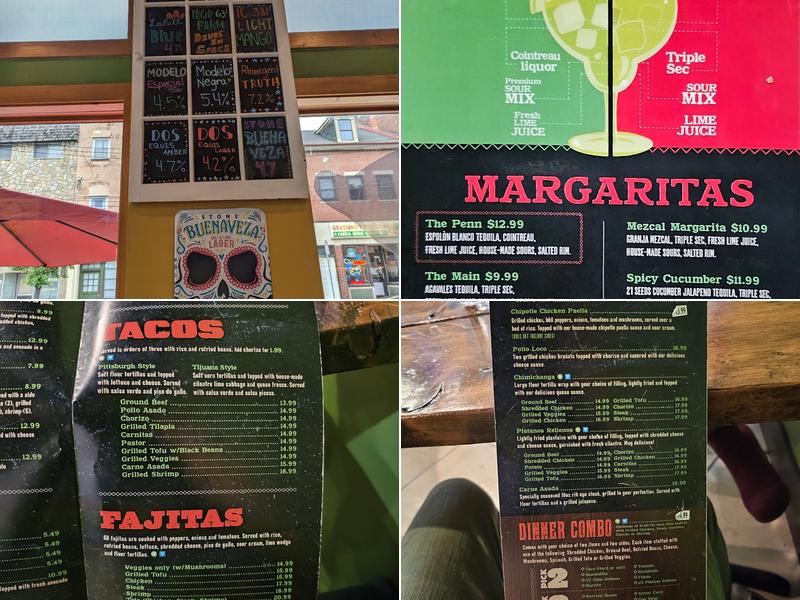 El Sabor Menu