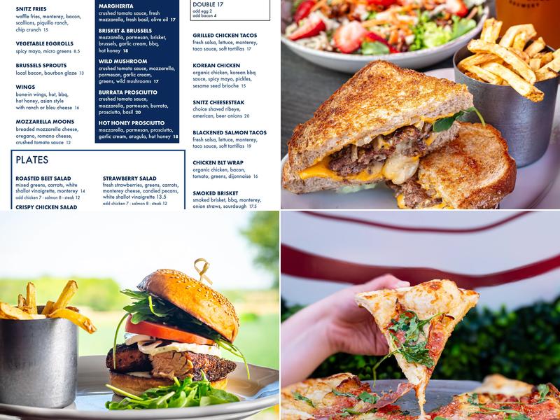 Snitz Creek Brewery Menu