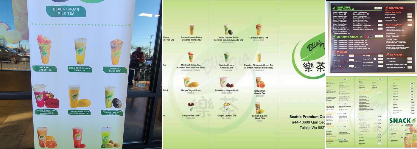 Boba and Bites Menu