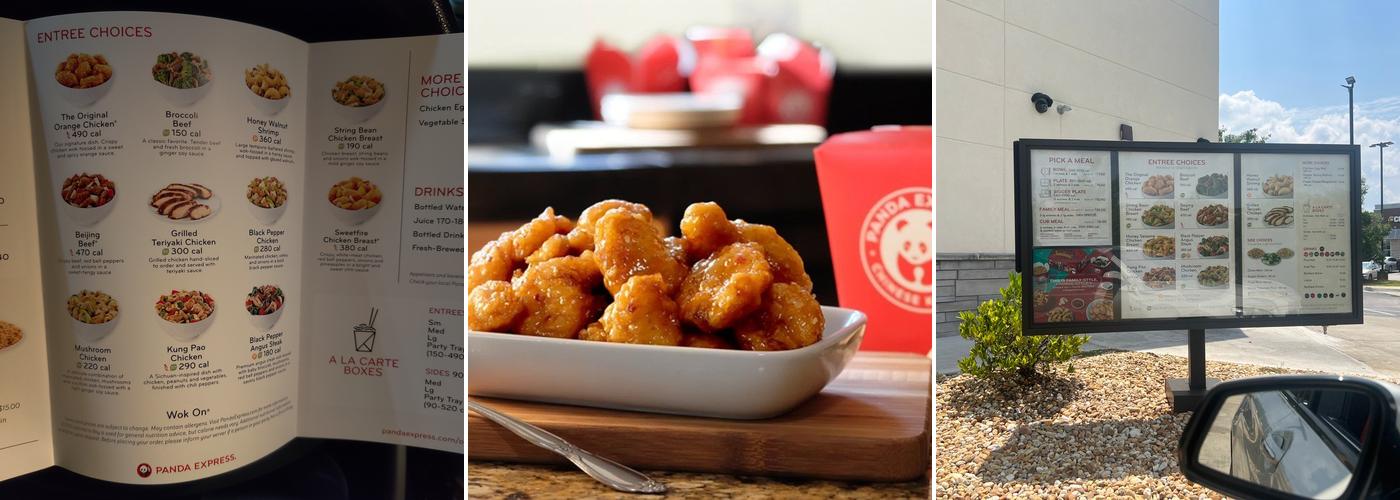 Panda Express Menu
