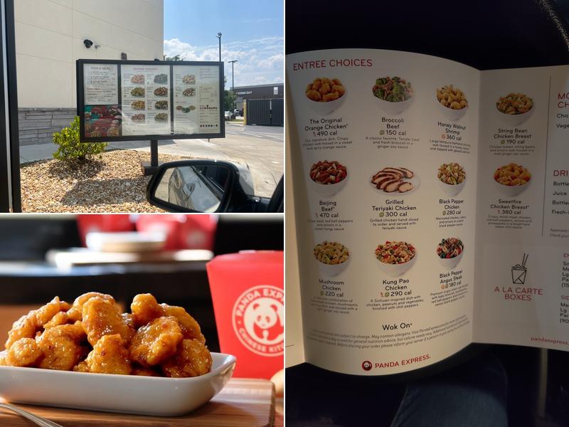 Panda Express Menu
