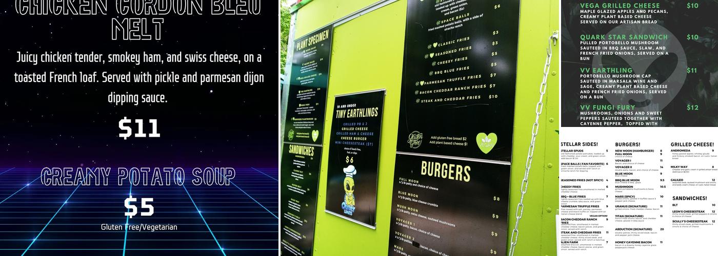 Outer Limits Food Truck Menu